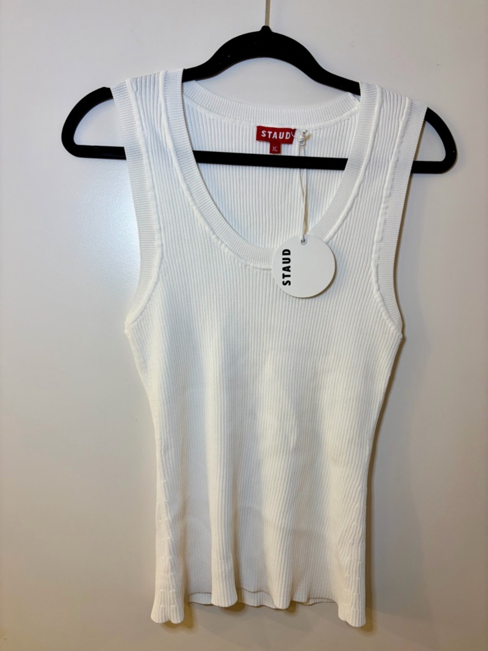 STAUD Sleeveless Knit Top
